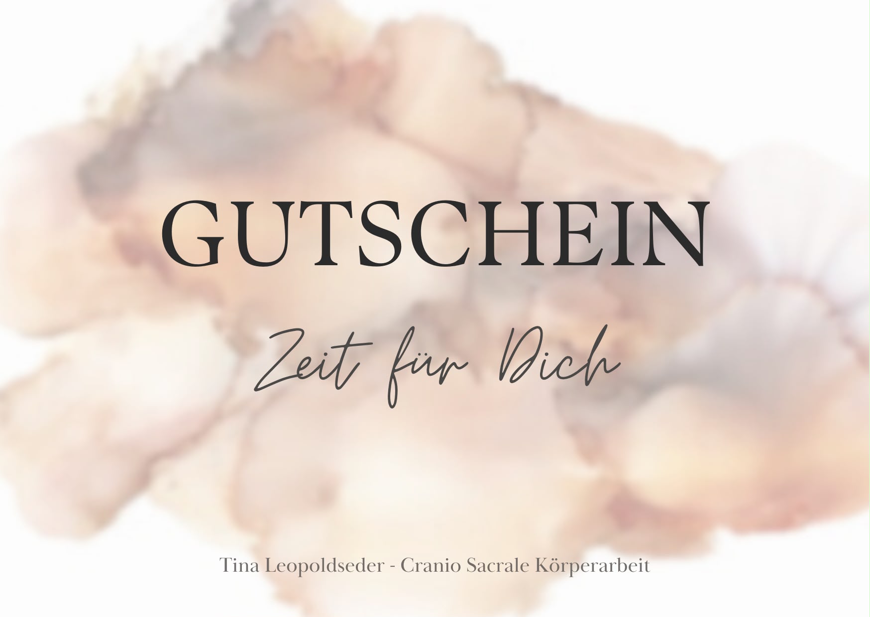 Gutschein von Tina Leopoldseder – Zeit für Dich